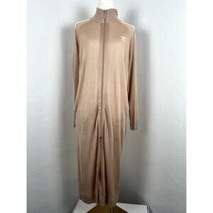 ADIDAS Knit Zip-up Duster in Tan/Camel Womens: 40 Euro (8-10 in US)